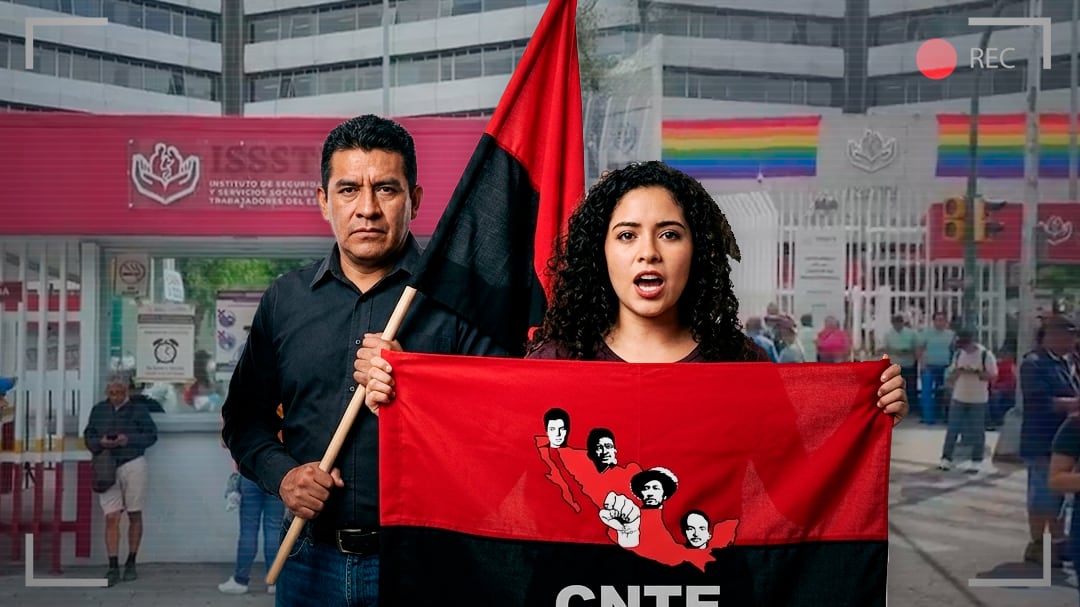 CNTE bloquea el ISSSTE y afecta la Línea 4 del Metrobús