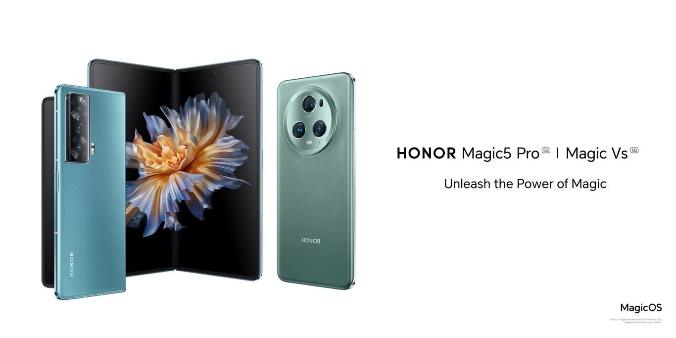 Honor Magic5 Pro y Honor Magic Vs.