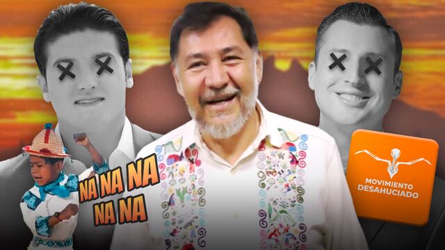 Gerardo Fernández Noroña dio un nuevo nombre al partido naranja: Movimiento Desahuciado