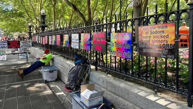 Manifestaciones en NY/Marian Kalifa