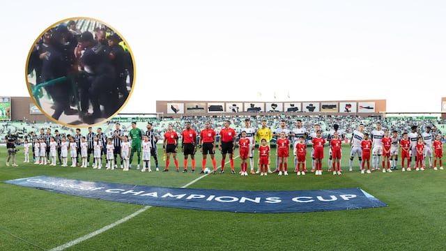 Fans de Rayados protagonizan pelea tras eliminación en la Concachampions 2025.