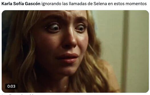 Karla Sofía Gascón cierra su cuenta de X y los memes festejan
