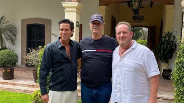 Roberto Palazuelos, Vicente Fox y Marcus Dantus