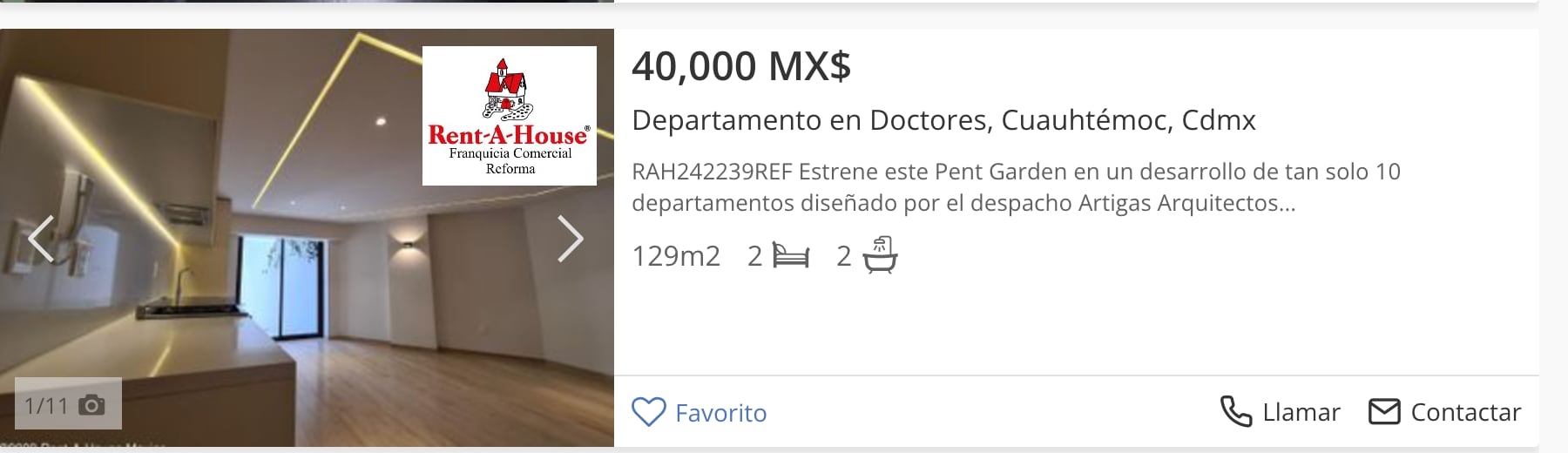Rentas en la colonia Doctores CDMX