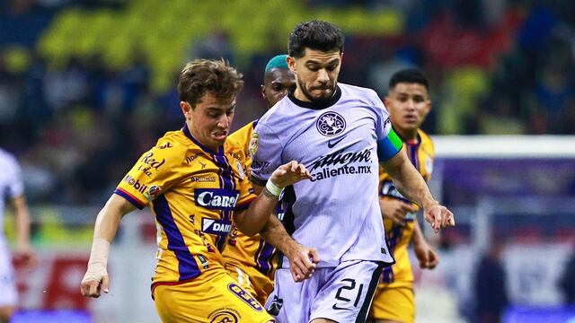 Henry Martín, en el América vs Atlético de San Luis.