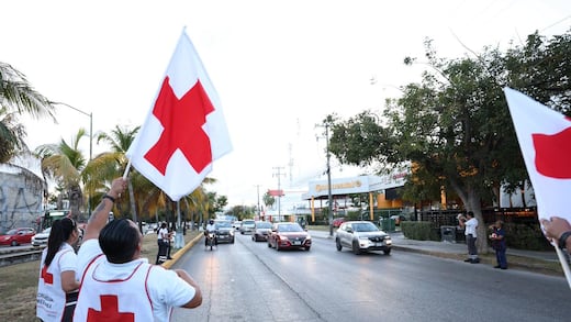 Sobre la Cruz Roja