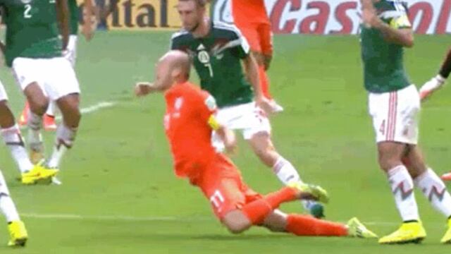 No era penal (Foto: Captura de video)