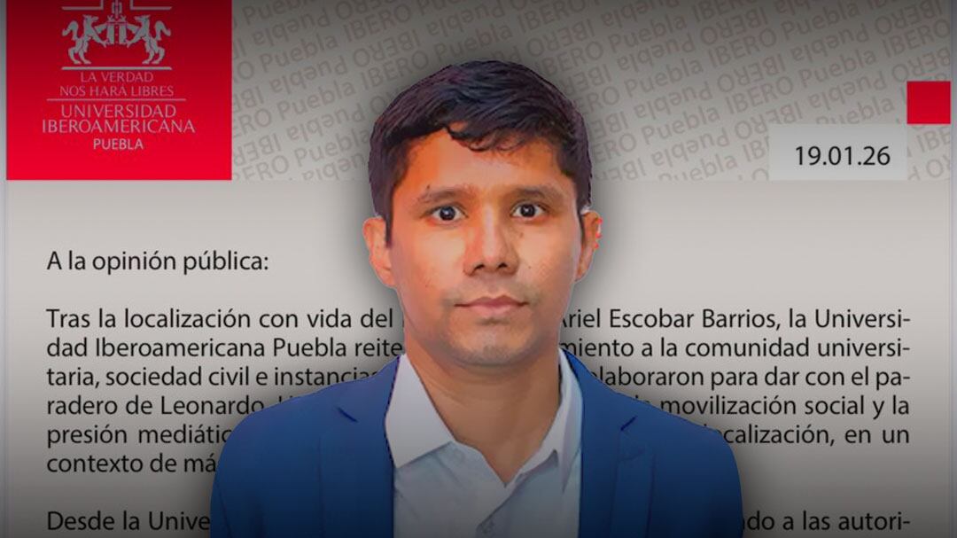 Ibero Puebla exige justicia tras denuncias de Leonardo Escobar