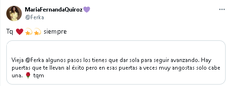 Ferka lanza tuits ¿con indirecta a Jorge Losa?