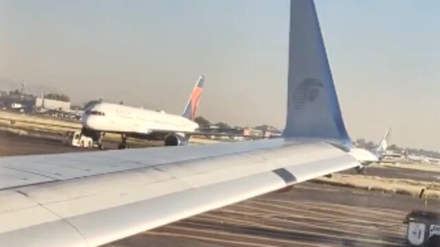 Revisan fuga de combustible en avión de Aeroméxico con destino a Tapachula