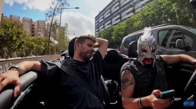 Gerard Piqué y El Escorpión Dorado