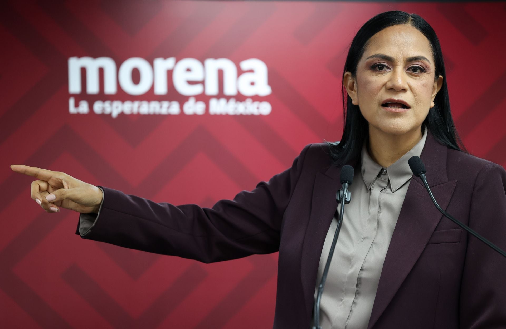Ariadna Montiel, presidenta de Morena