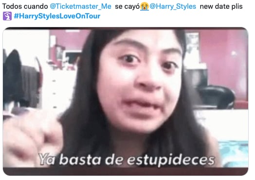Memes para boletos de Harry Styles