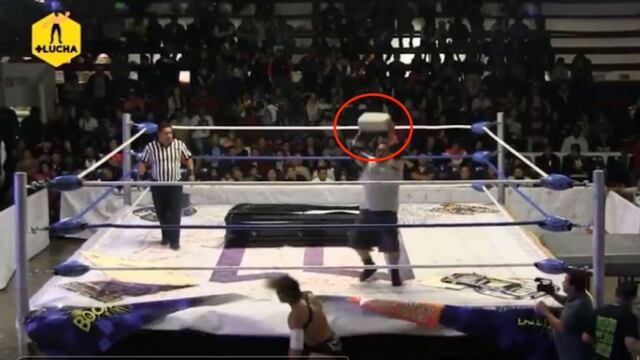 Ángel o Demonio le lanzó un tabique a El Cuervo