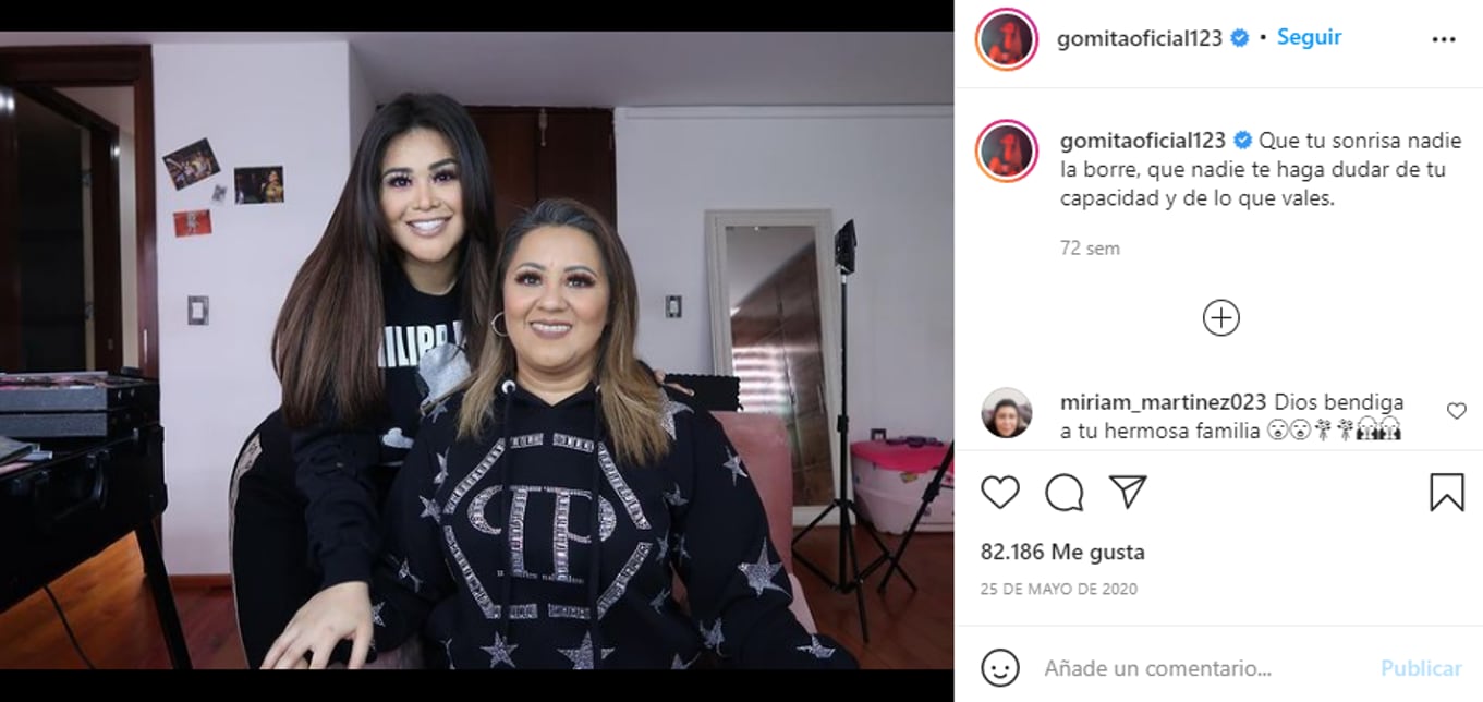 Gomita y su mamá