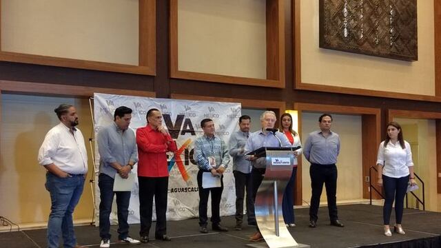 Santiago Creel en Aguascalientes