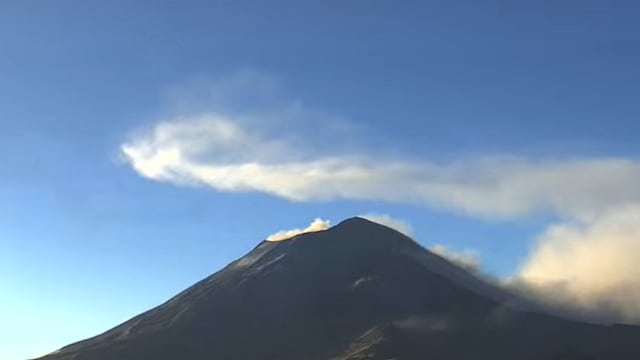 Volcán Popocatépetl hoy 25 de noviembre
