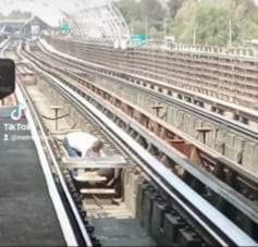 Video del trabajador del Metro CDMX muerto
