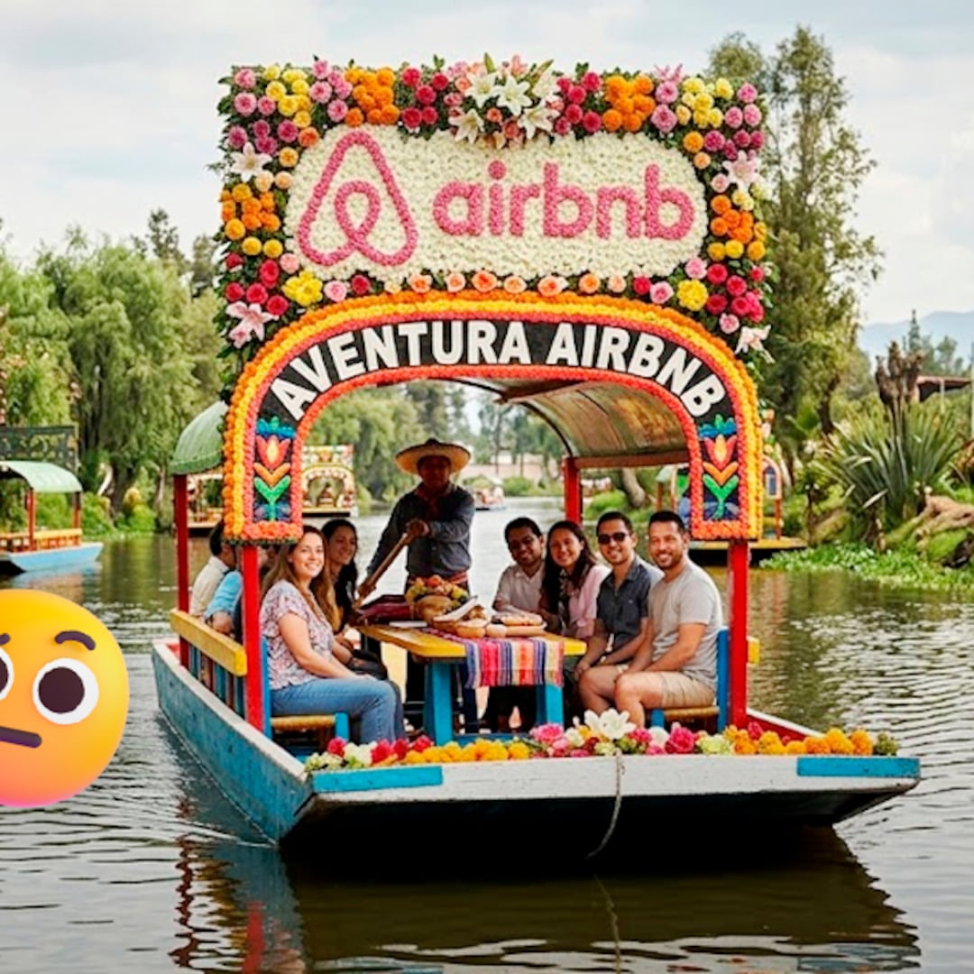 Trajinera con hospedaje en Xochimilco se anunciaba en Airbnb sin permisos