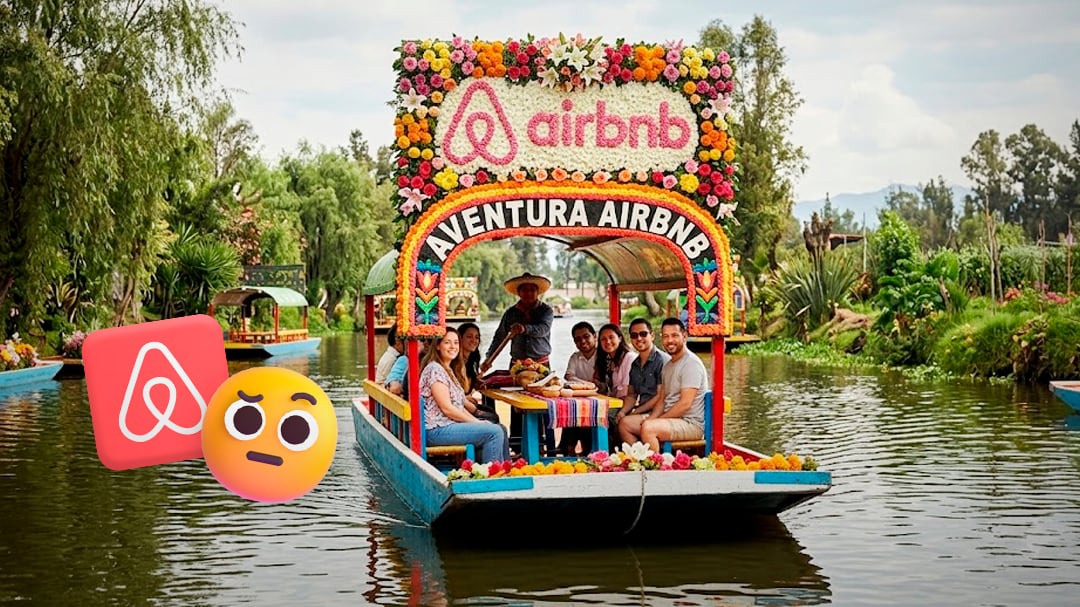 Trajinera con hospedaje en Xochimilco se anunciaba en Airbnb sin permisos