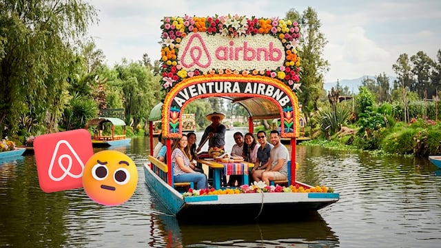 Trajinera con hospedaje en Xochimilco se anunciaba en Airbnb sin permisos