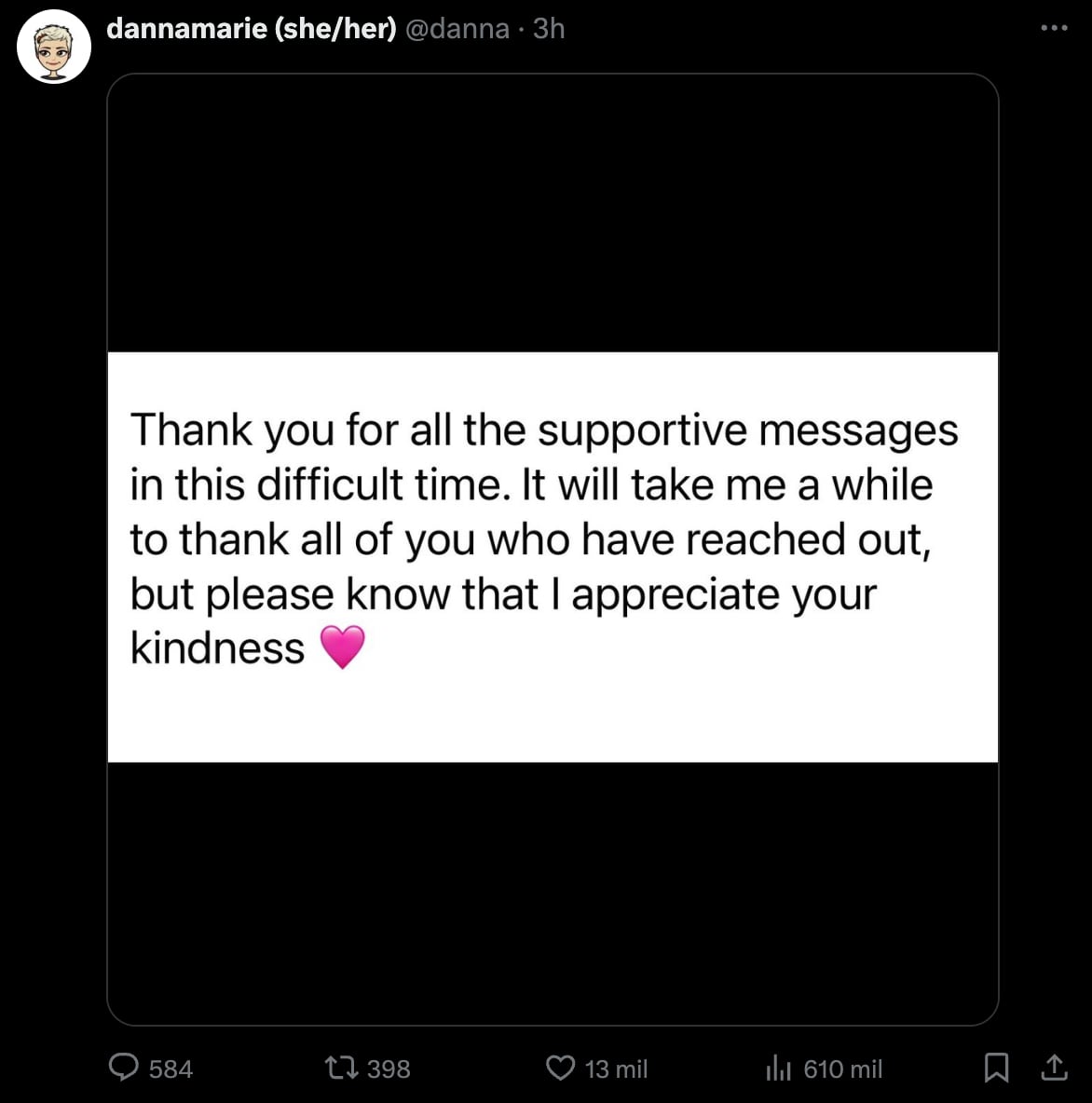 Danna Marie agradece a quienes la defendieron por el ataque del fandom de Danna Paola