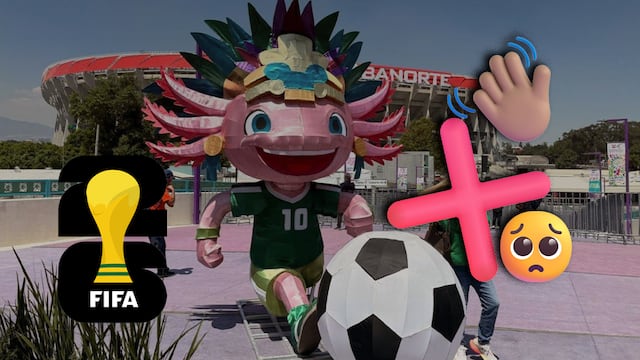 Adiós al ajolote del Estadio Banorte por orden de la FIFA