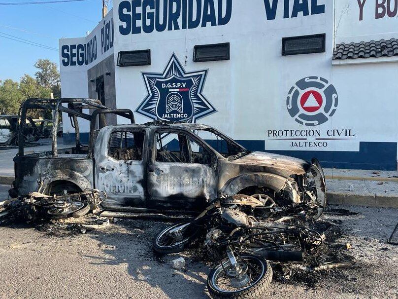 Patrulla en Jaltenco