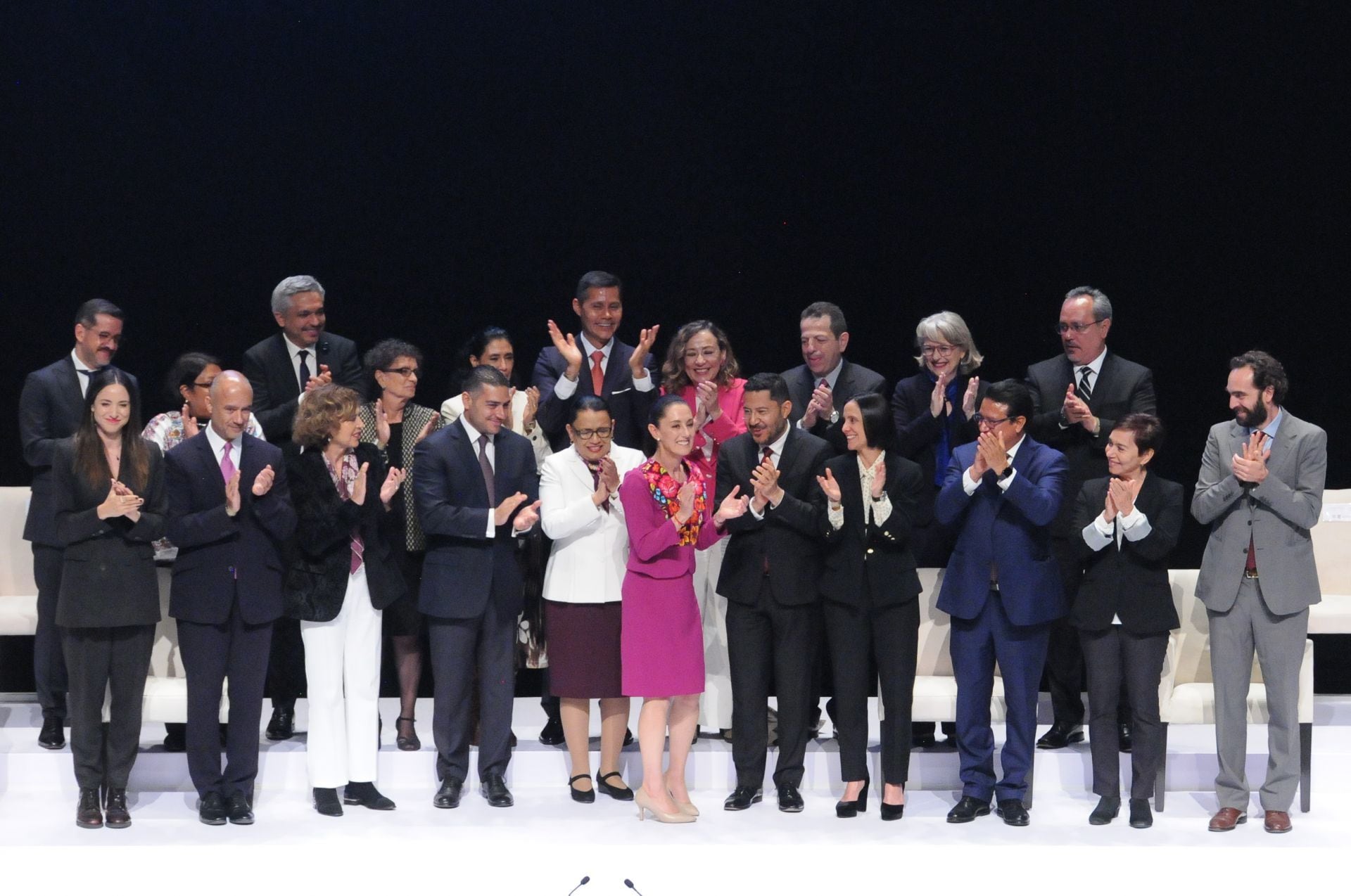 Claudia Sheinbaum en su cuarto informe de gobierno