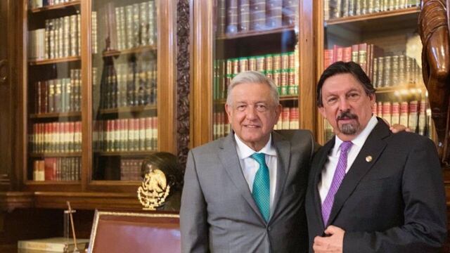 ¿De qué hablaron AMLO y Napoleón Gómez Urrutía? | Imagen de referencia