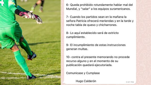 Exhibe a su papá por imponerle reglamento a su familia por Qatar 2022