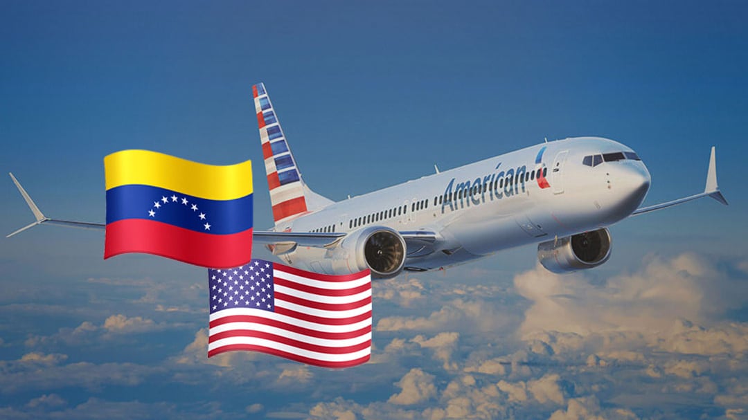 American Airlines retoma vuelos entre Estados Unidos y Venezuela