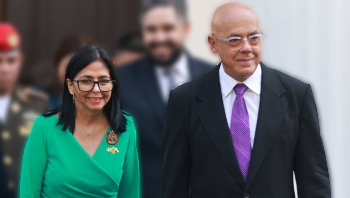 Jorge Rodríguez y Delcy Rodríguez
