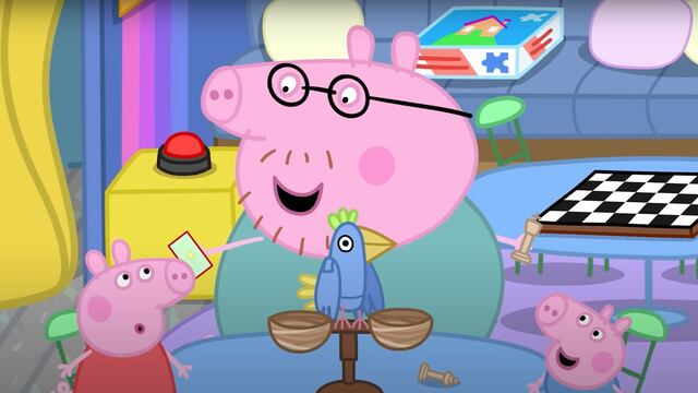 Noche de juegos con Peppa Pig