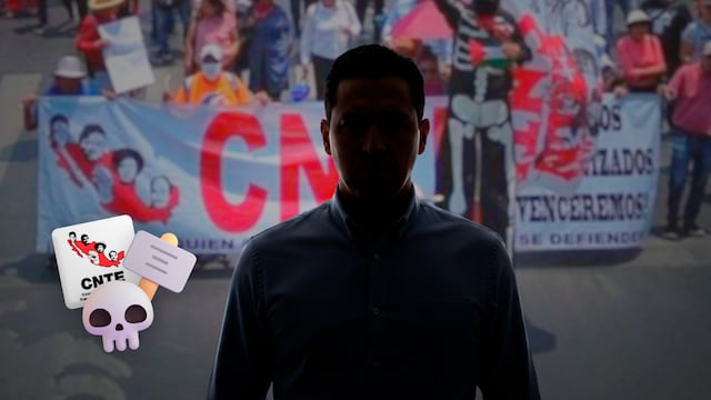 Muere integrante de la CNTE en plantón en CDMX.