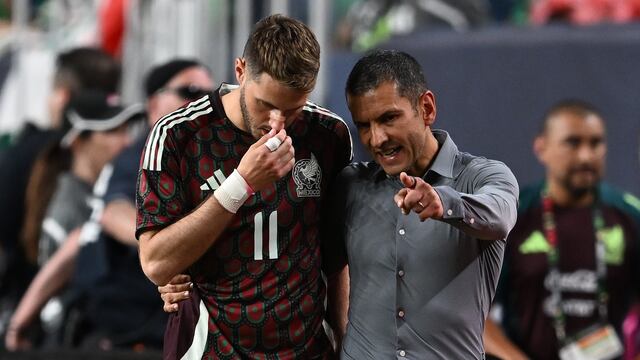 Santiago Giménez y Jaime Lozano