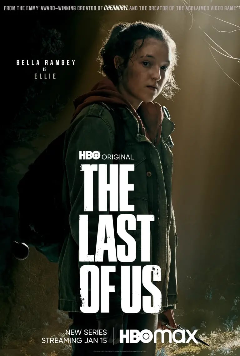 HBO Max presenta los pósters oficiales individuales del elenco de The Last of Us