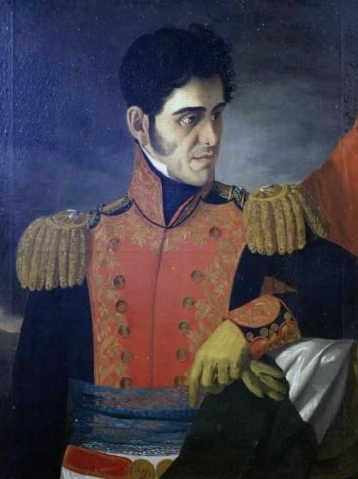 Antonio López de Santa Anna, retrato