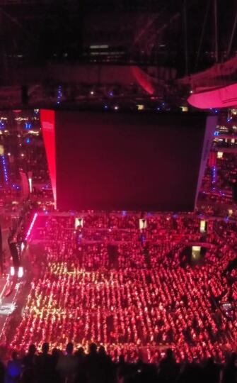 Pantalla apagada en los conciertos de Luis Miguel en Arena CDMX