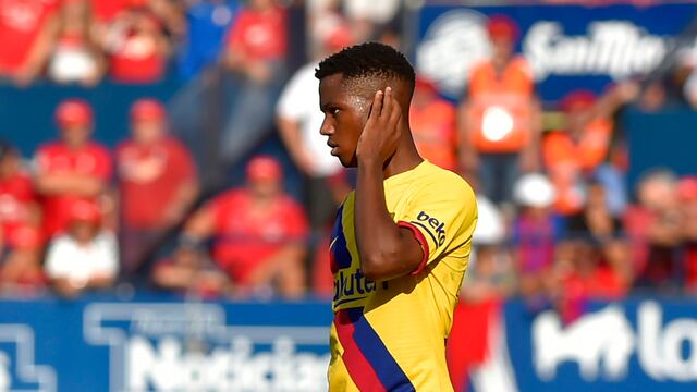Ansu Fati se convirtió en el goleador más joven en la historia del Barça