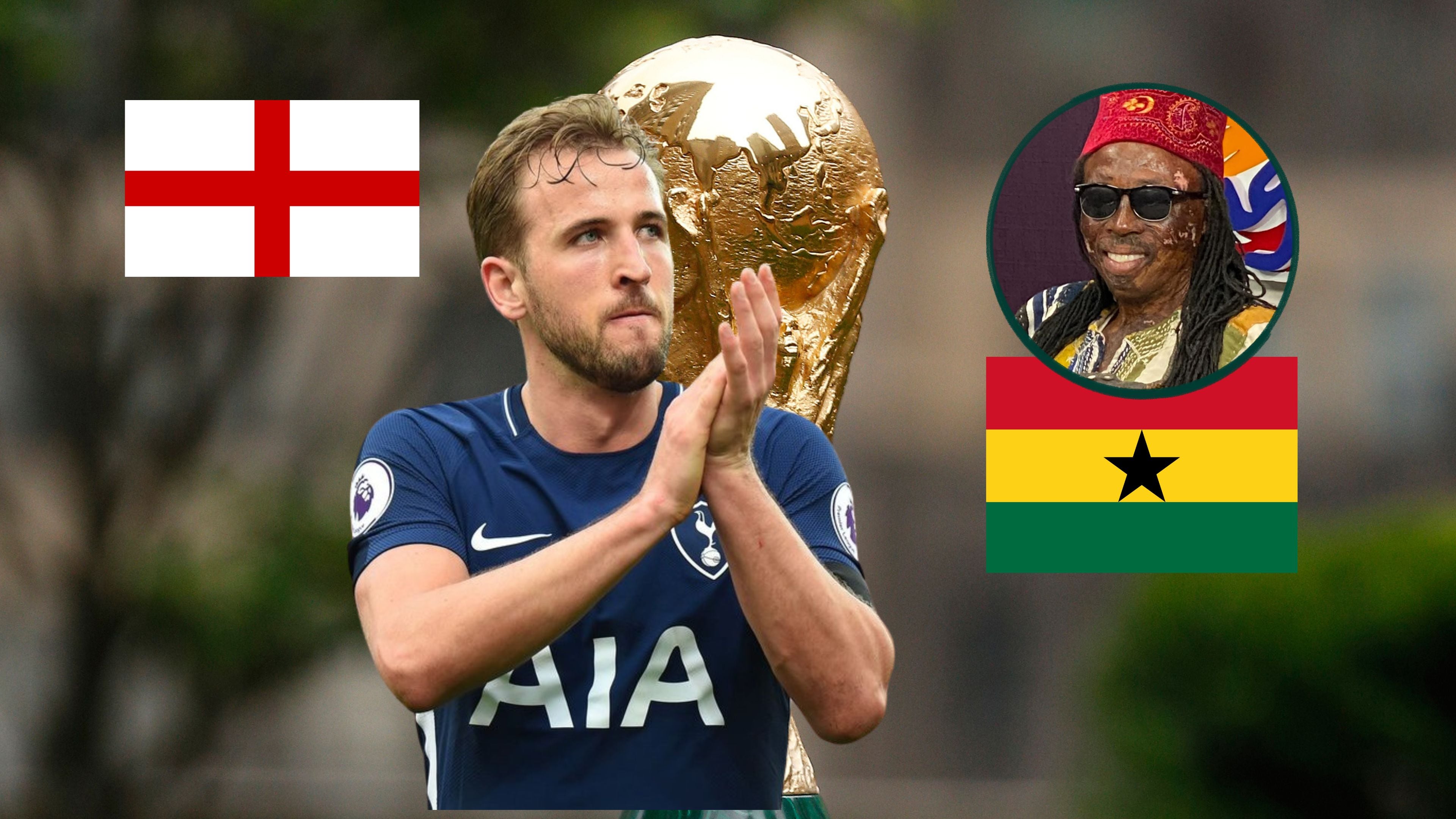 Rumbo al partido Inglaterra vs Ghana, el goleador Harry Kane habría recibido una supuesta maldición por parte de un brujo
