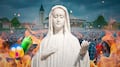 Atacan santuario de la Virgen María en Medjugorje; vandalizan imágenes y provocan incendio
