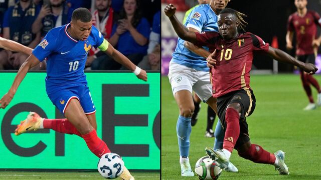 Francia vs Bélgica: Dónde ver en vivo el partido de la UEFA Nations League.
