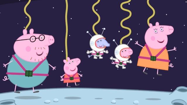Viaje a la Luna con Peppa Pig