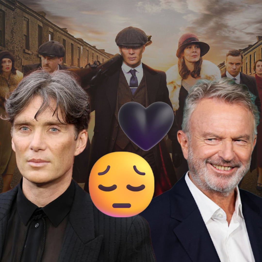 Cillian Murphy se despide de Sam Neill, su compañero en Peaky Blinders