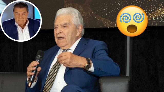 Video muestra a Don Francisco en pleno viaje astral en una entrevista en vivo.