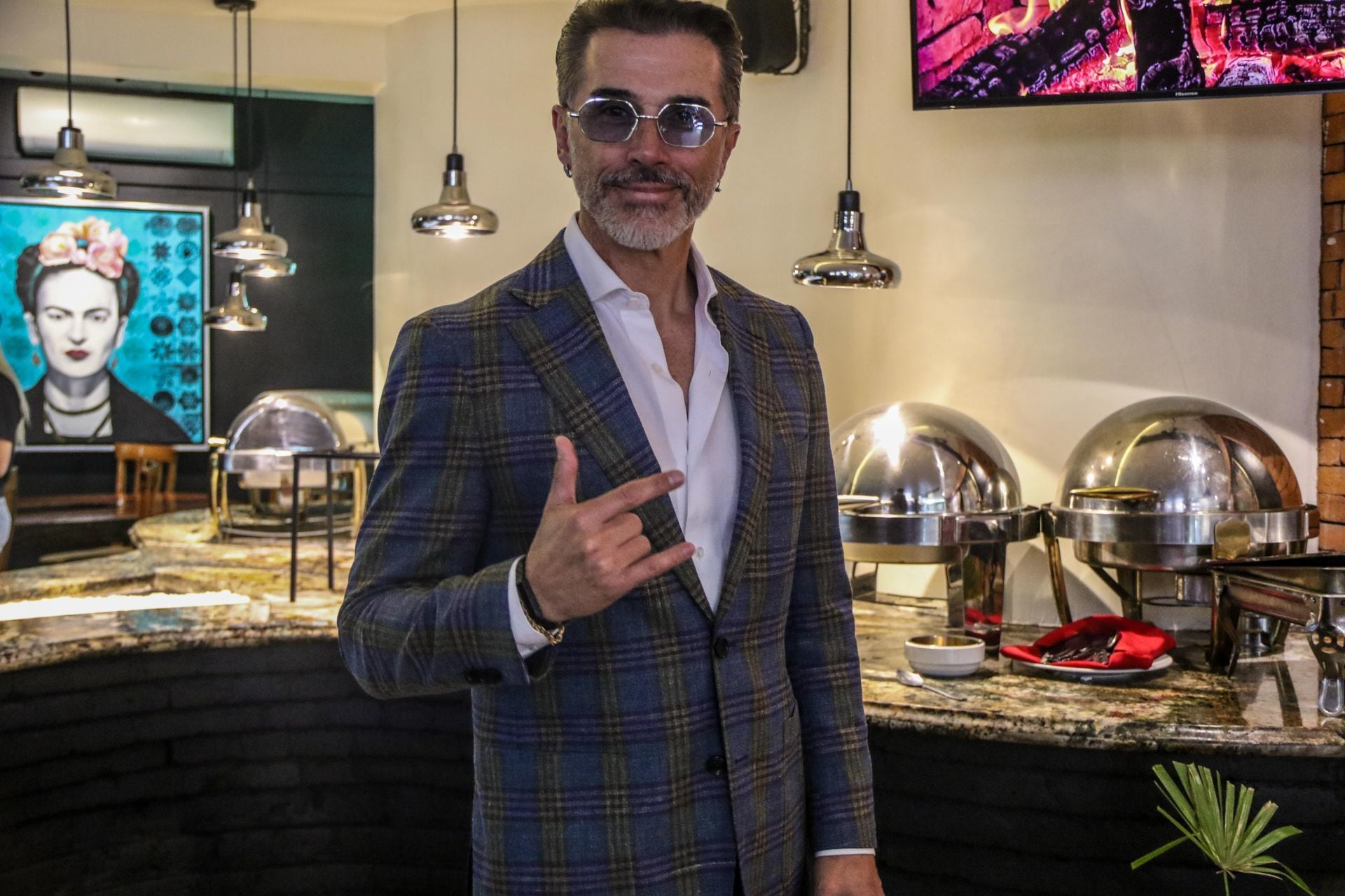 Sergio Mayer, actor.