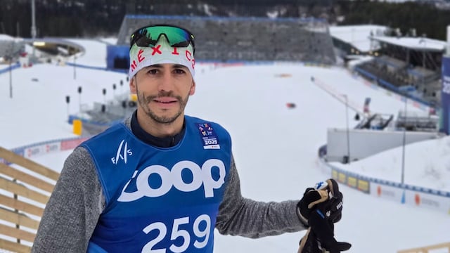 ¿Quién es Allan Corona? Esquiador mexicano.