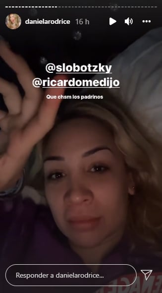 Daniela Rodrice habla de los padrinos de su podcast.