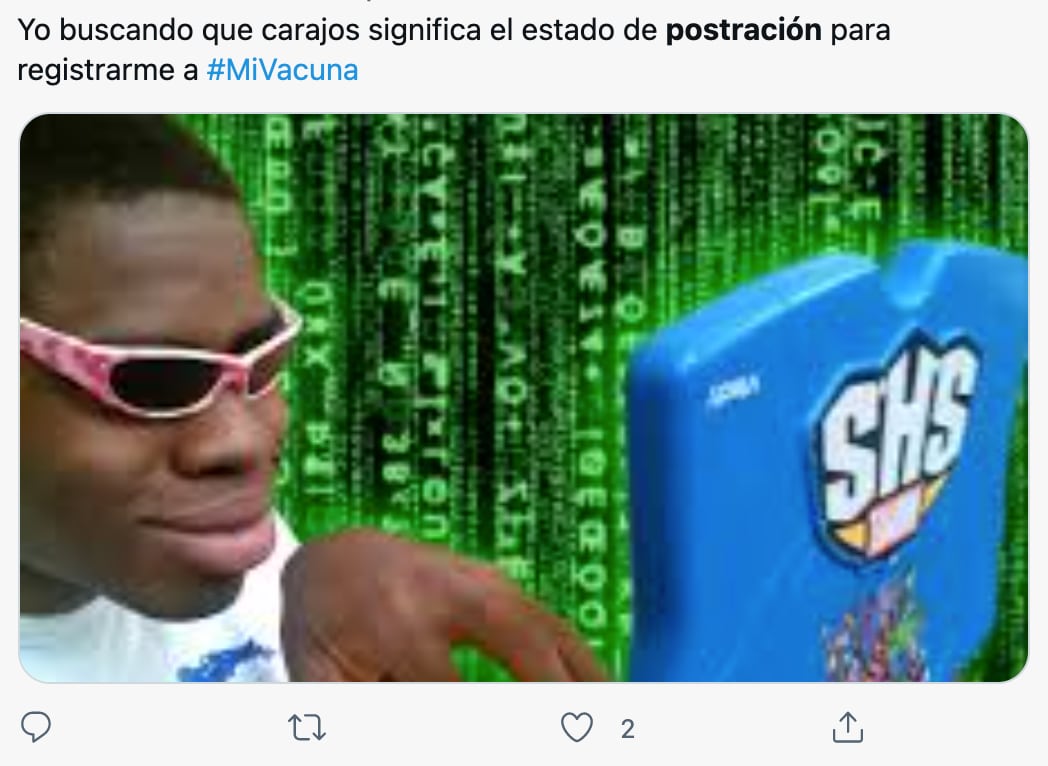 Memes sobre la palabra postración